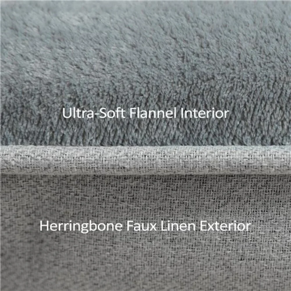 Orthopedic Dog Bed Removable Washable Cover Non-Slip Bottom Dog 28x23x6.5